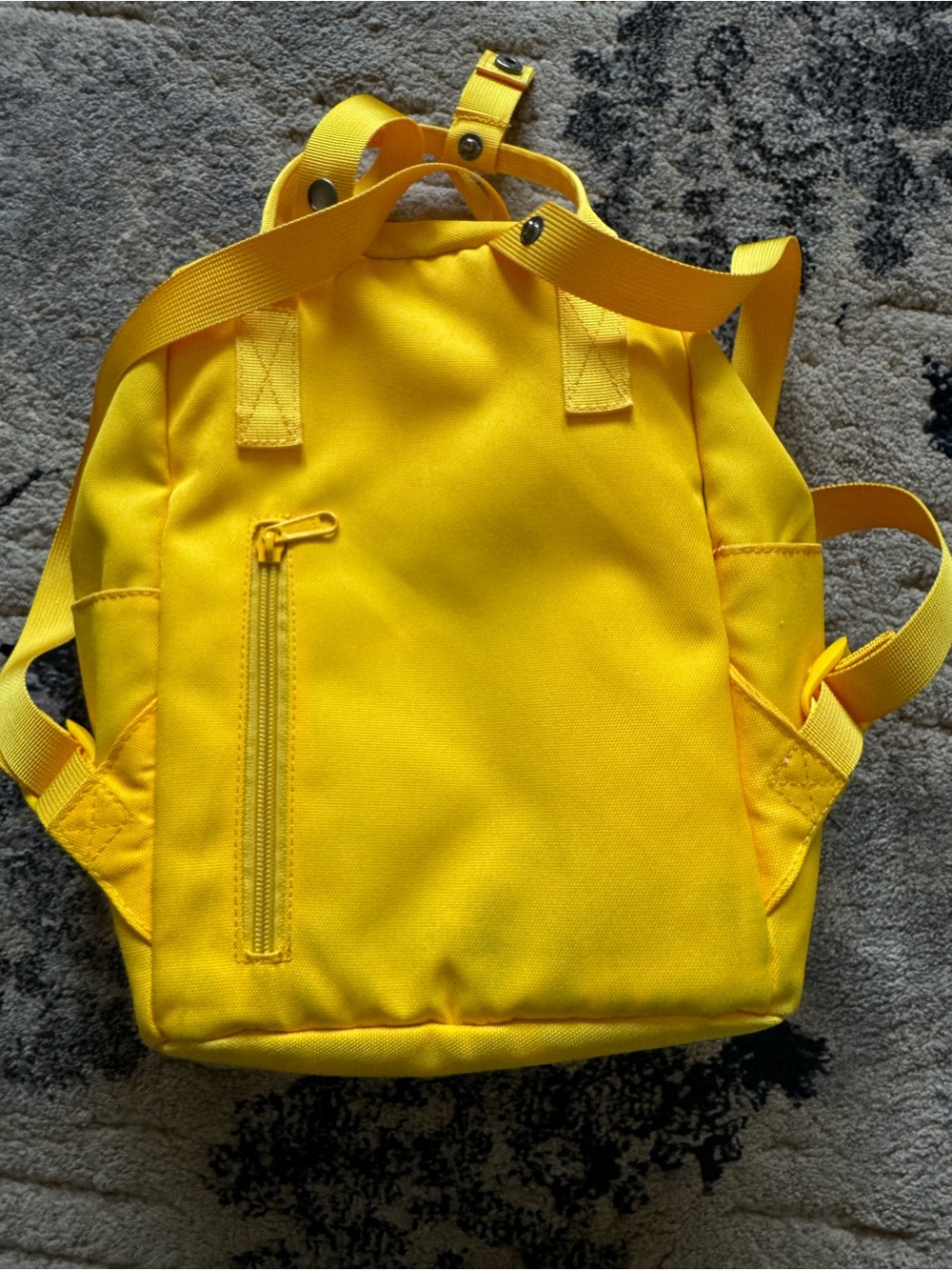 Yellow Mini Backpack - Picture 4 of 8